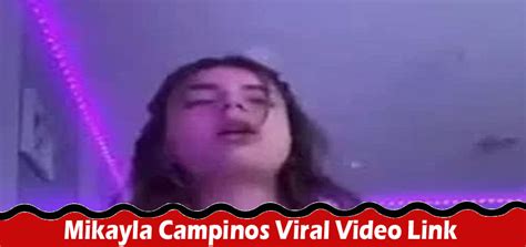 Hot tiktoker Mikayla campinos leaked video